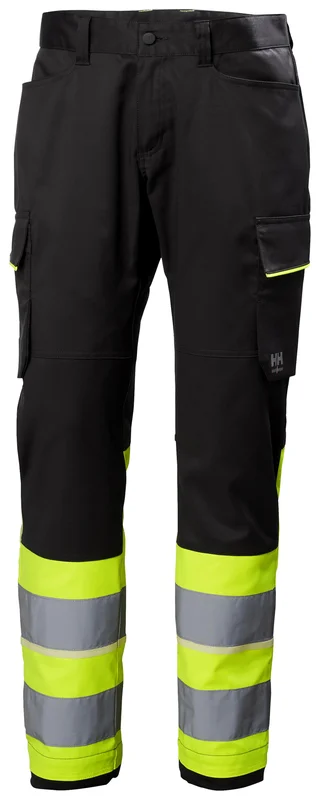 Helly Hansen Workwear UC Työhousut huomioväri, musta/keltainen Huomioväri, musta/keltainen, Vaatteet