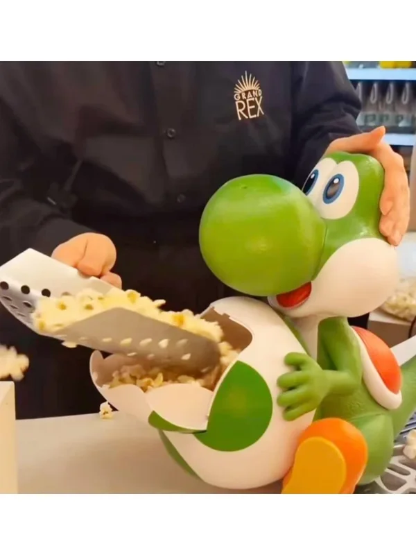 AliExpress - Universeller Super Mario Galaxy Film Yoshi Popcorn-Eimer, Sammlerstück, Snack-Aufbewahrung, Getränkebecher für Mario-Fans