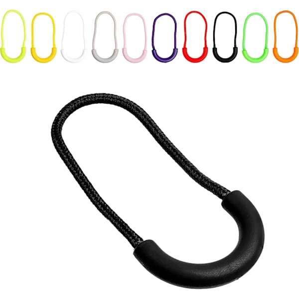 40 stk., Tilfældig farve, flerfarvet sæt med ti forskellige farver. Farver, størrelse 60 x 30 mm, nylon lynlås til reparation, lynlås