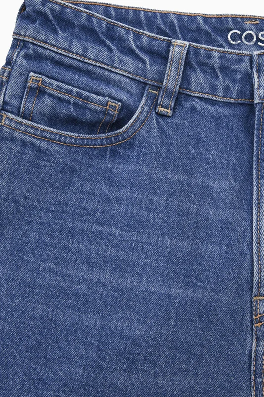 COS Women's Symmetry Straight-Leg Jeans in Blue