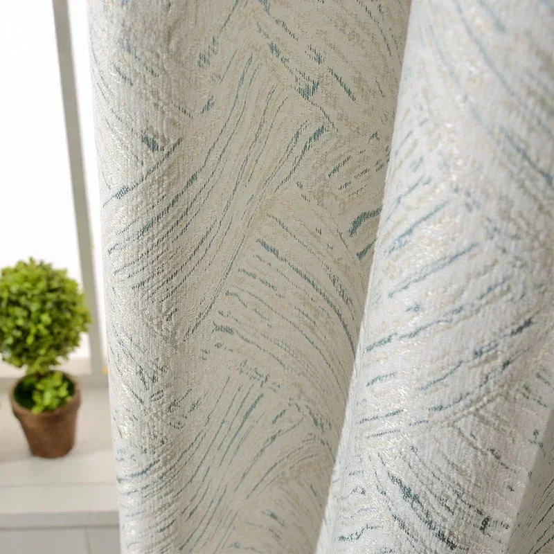 AliExpress - Benutzerdefinierte nordische minimalistische moderne Chenille-Vorhänge für Schlafzimmer, Wohnzimmer, dicker Schatten, weißes Tuch, 