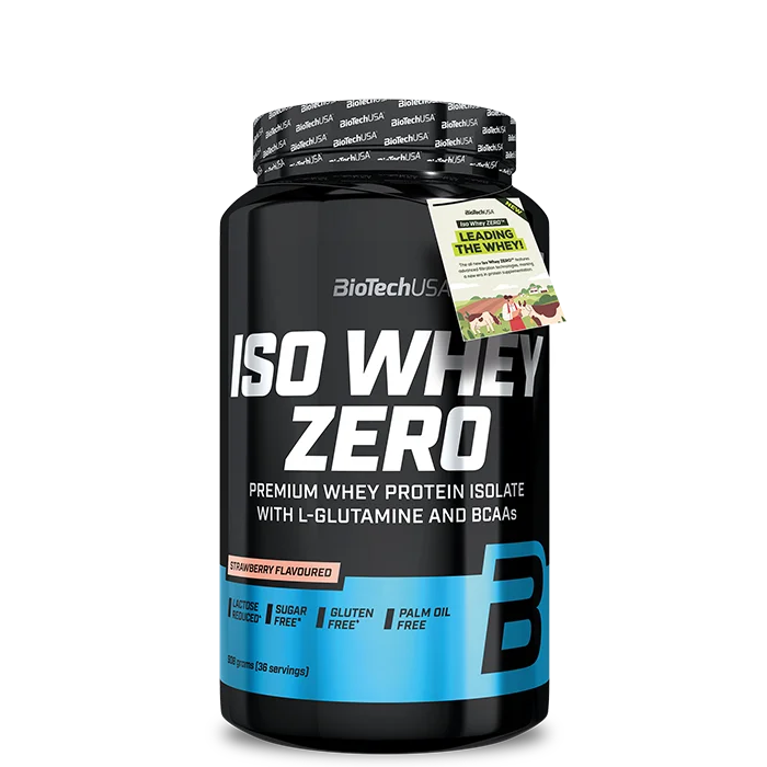 Biotech USA Iso Whey Zero Heraproteiini-isolaatti 908 g