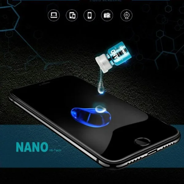 Rep - och krossbeständigt Nano - skyddande flytande skärmskydd