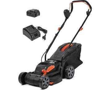 Freev Link LWM-33 + 20V System Battery 4Ah + 20V System Battery Charger Fast - Sladdlös gräsklippare med batteri och laddare