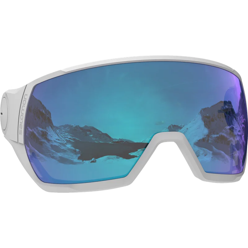 Salomon - Repuestos para cascos Cascos Icon Lt Ml Mid Blue Lens - S/m - Grey
