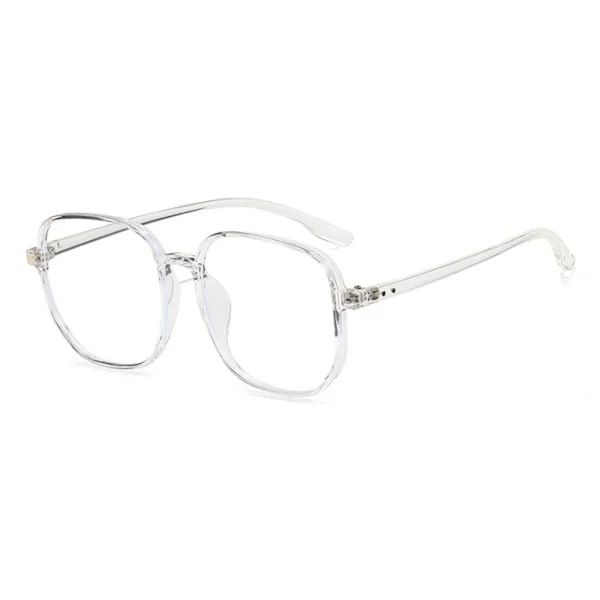 Anti-Blue Light Briller Oversized briller TRANSPARENT