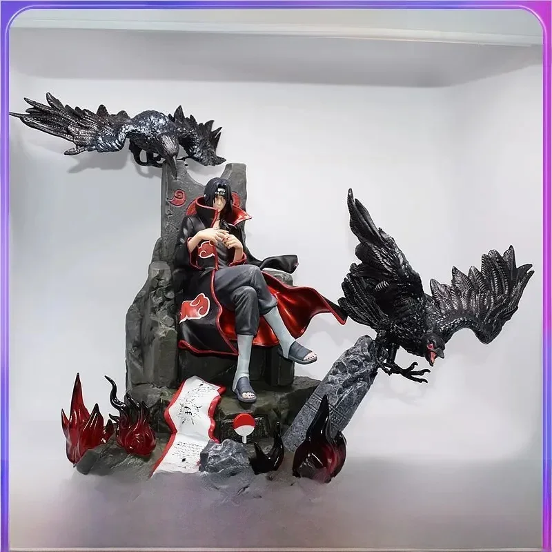 AliExpress - Auf Lager 35 cm Anime Naruto Uchiha Itachi GK Figuren PVC Action Figure Schreibtisch Dekor Statue Sammlung Modell Kinder Spielzeug Puppe 