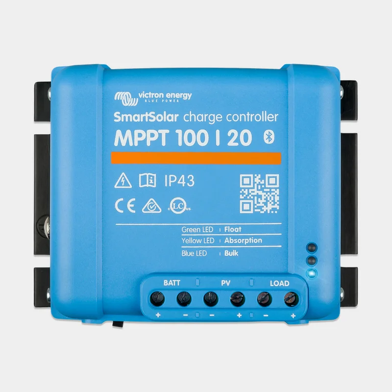 Solcellsregulator Victron SmartSolar MPPT 100/20, 12/24/36/48 V, 20 A