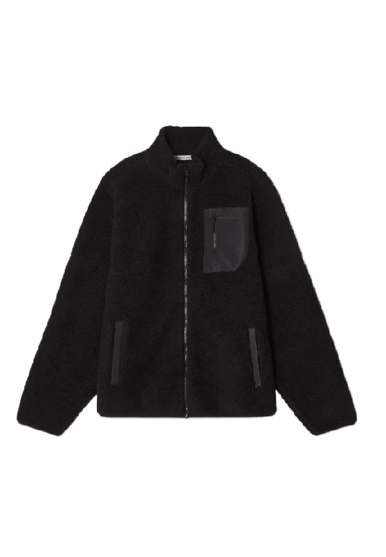 Frank Dandy Men's Pile Fleece Jacket Jackor Herr Svart XXL