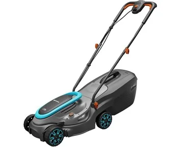 Gardena PowerMax 32/18V P4A komplett (4,0Ah batteri + standardladdare) - Batterigräsklippare för medelstora gräsmattor