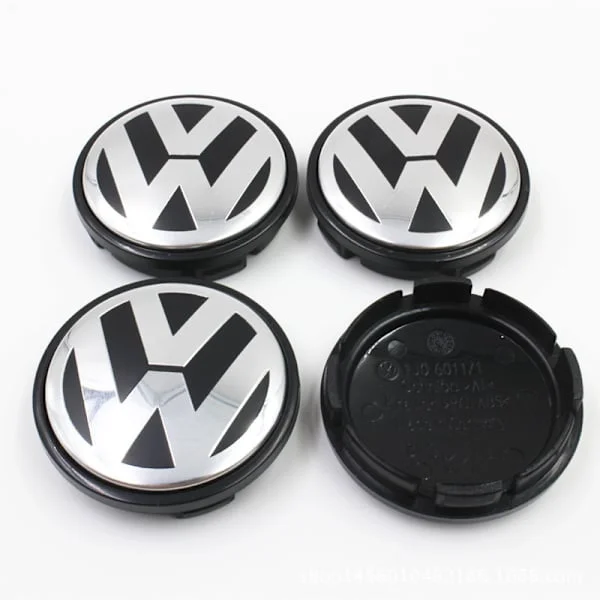 4Pack VW logotyp 56 mm cap Fälgemblem Fälgmärke