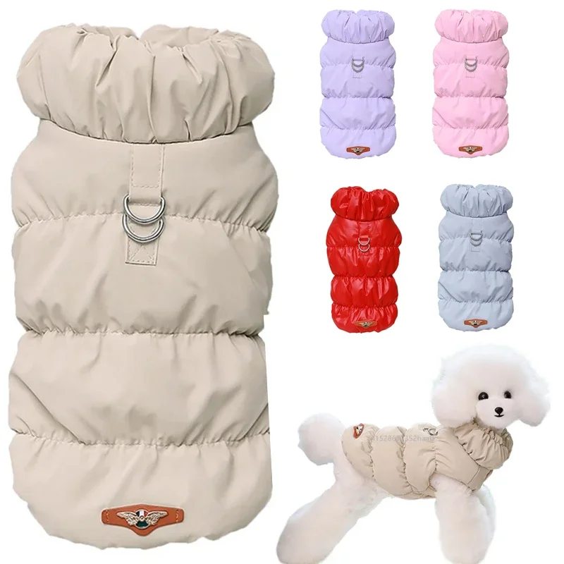 AliExpress - Weiche, warme Hundekleidung, Wintermantel, gepolsterte Welpen- und Katzenjacke für kleine und mittelgroße Hunde, Chihuahua, französische 
