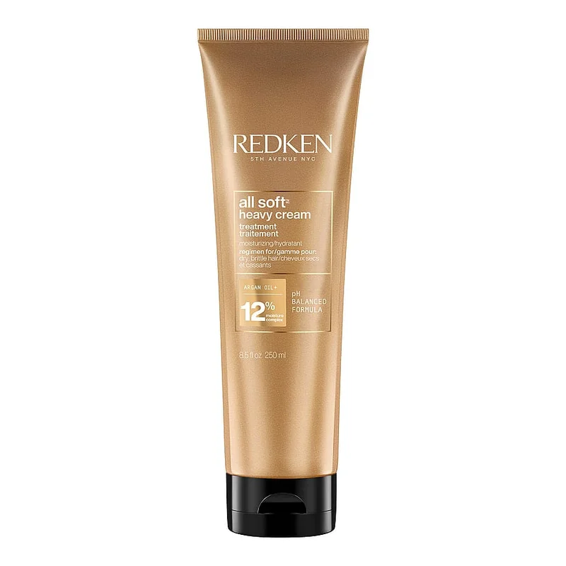 Spar 25% • Køb 2, Redken All Soft Heavy Cream Treatment 250 ml, Hår, Shampoo & Hårpleje, Hårkur