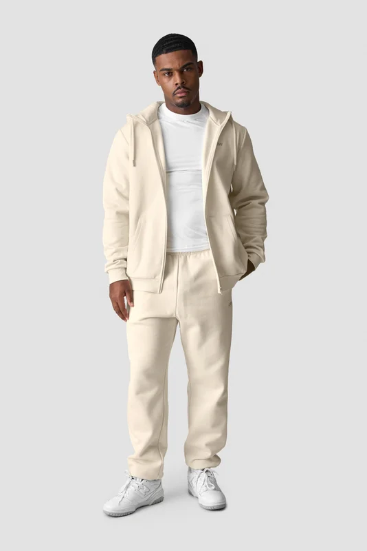 ICANIWILL - Everyday Sweatpants Cream - Träningsbyxor - Herr - Träningskläder från ICIW