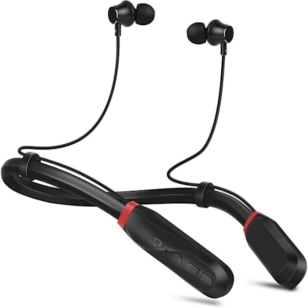 Bluetooth Hörlurar 120 Timmar Ultralång Speltid med Mikrofon Hörlurar, i35 Balanserad Armatur Driver Stereo In-Ear Trådlösa Hörlurar