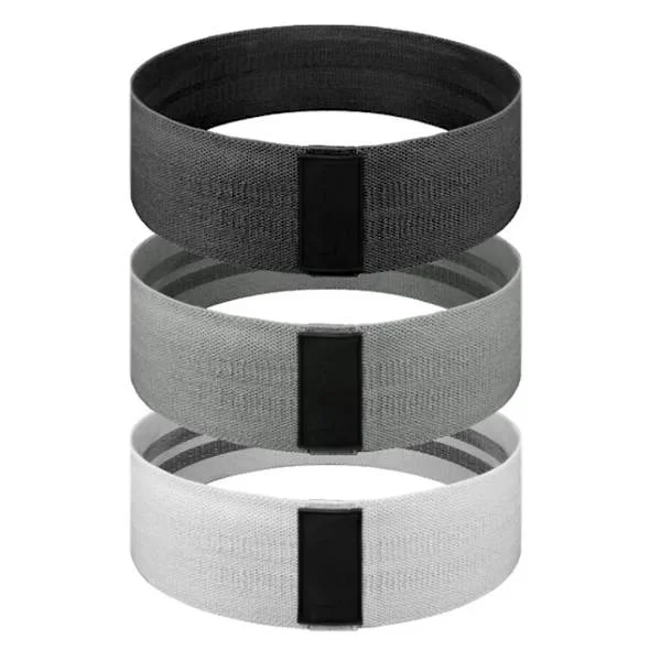 Fitnessband - urheiluharjoittelunauha lantiolle, pakaroille ja jaloille, treeninauha joogaan, pilatekseen, crossfitiin (syvempi)