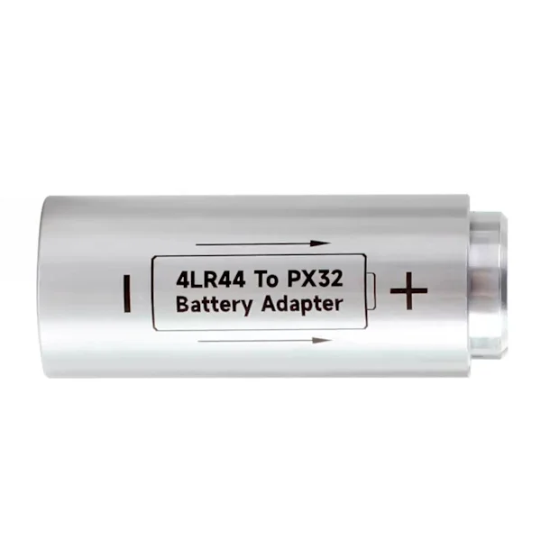 Batteriadapter i aluminiumlegering för 35G 35GTN-kameror 4LR44-kompatibel