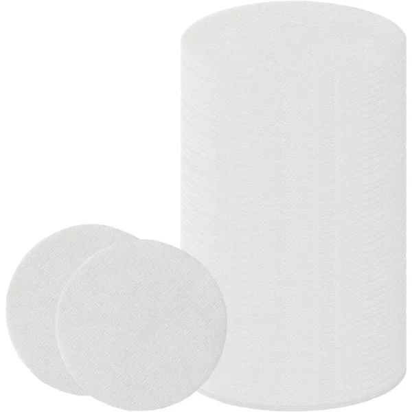 Papirkaffefilter for espressomaskin, 100 stk ublekede espressofilterpuckskjerm Portafilterpapir kompatible 51mm