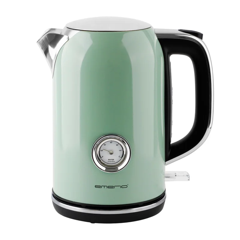 Emerio Retro vattenkokare 1,7 liter, grön | Köksmaskiner > Vattenkokare | Bagaren och Kocken