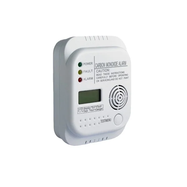 LZ201 CO-ilmaisin hiilimonoksidi-ilmaisin kaasunilmaisin varoitusilmaisin hiilimonoksidi-ilmaisin LCD