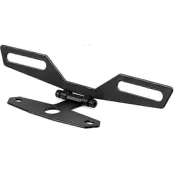 Motorsykkel Skiltholder, Justerbar Motorsykkel Skiltbrakett Motorsykkel Vippbar Skiltholder
