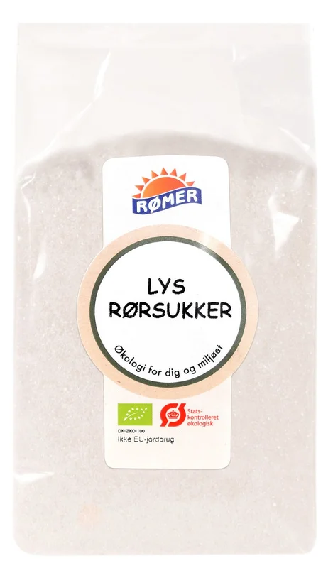 3 for 2 - Rømer Rørsukker lys fin Ø 500 g, Helse & Madvarer, Sukker & Sødemidler, Sødemidler