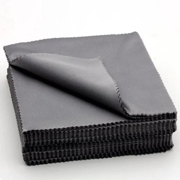 5 Stykker - Højkvalitets Mikrofiber Brillerenseklude - Til Rengøring af Briller - Mikrofiber - Brilleklud