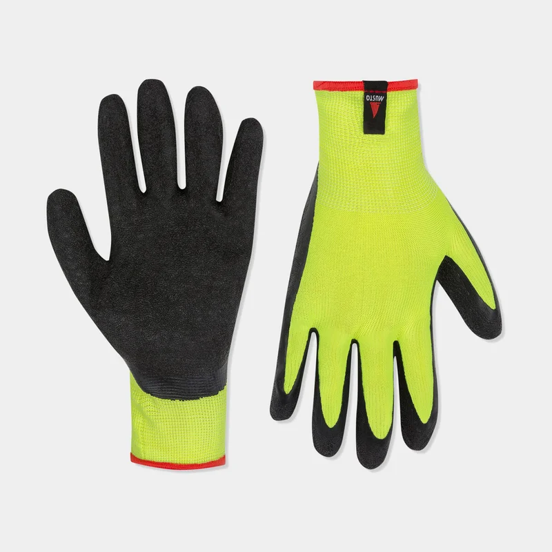 Rękawice żeglarskie Musto Dipped Grip Glove X3, Sulphur Spring/Black, X-Large - Jachtowa