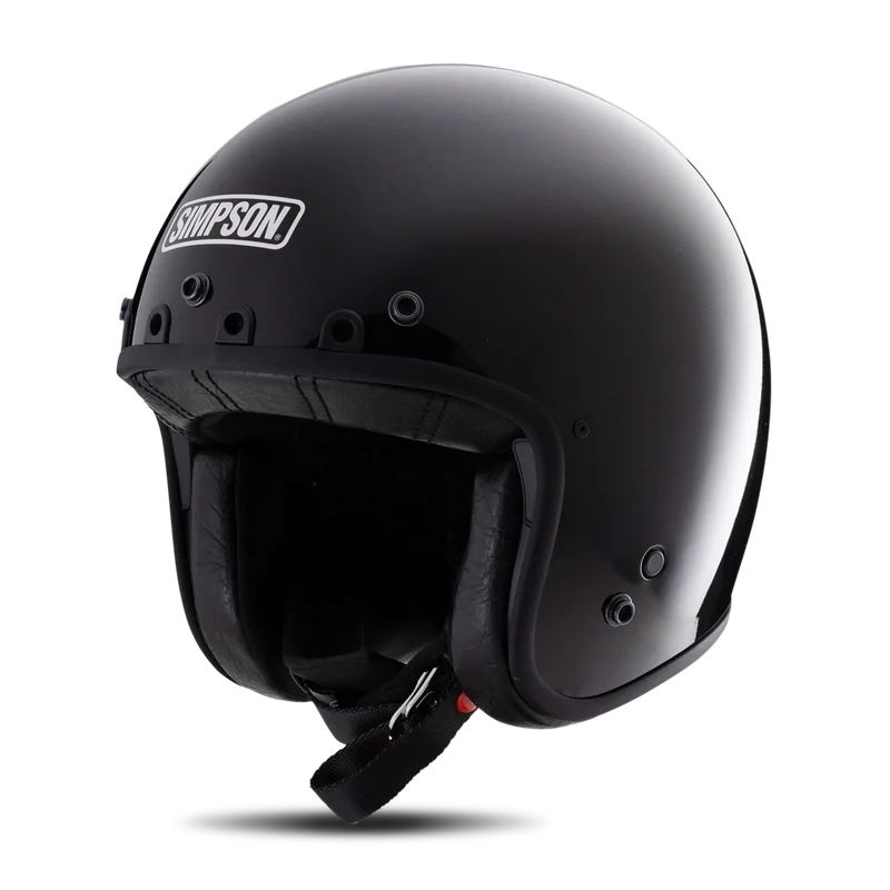 Kask Otwarty Simpson Chopper Czarny S