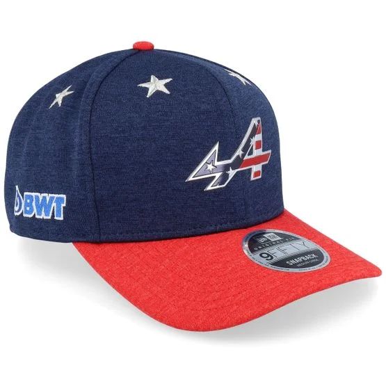 New Era - Azul adjustable Gorra - Alpine F1 F1 24 Vegas Team 9FIFTY Navy/Red Adjustable @ Hatstore