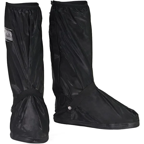 Shoe Covers Waterproof Overshoes Non-Slip Sole Motorcycle Scooter Cycling Bike Rain Shoe Protectors
