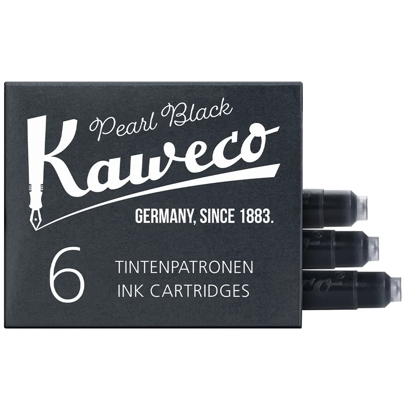 Kaweco Cartouches d'encre Lot de 6 Ruby Red
