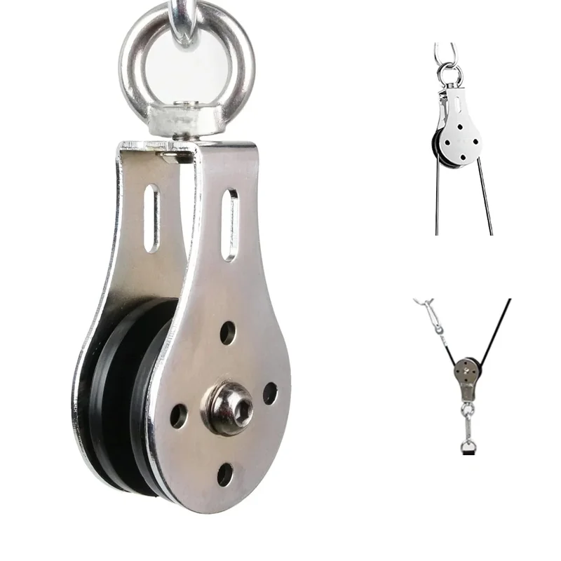 AliExpress - Fitness Loading Lifting Pulley Training Edelstahl Mute Strength Trainer Heavy Bearing Workout Equipment Home Gym