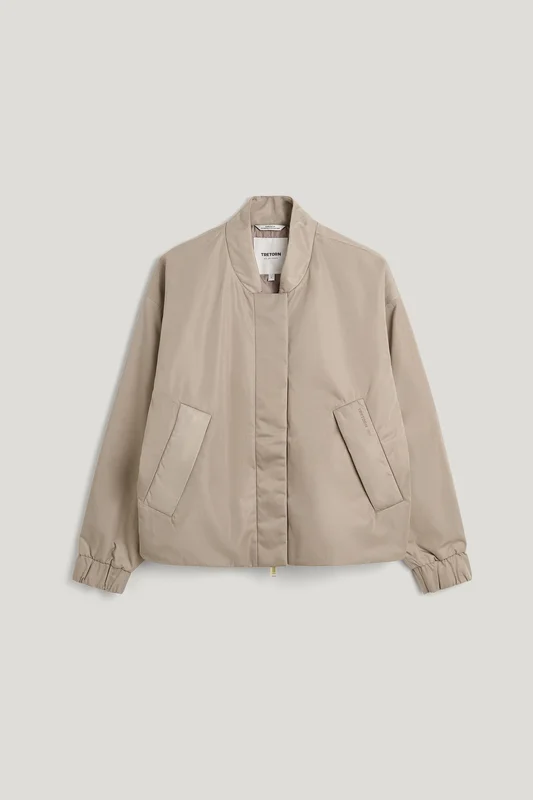 Tretorn Amber Bomber Jacket — Vattentät Jacka Dam — Brun | Ytterkläder, Gummistövlar, Jackor & Regnkläder för Dam, Herr & Barn