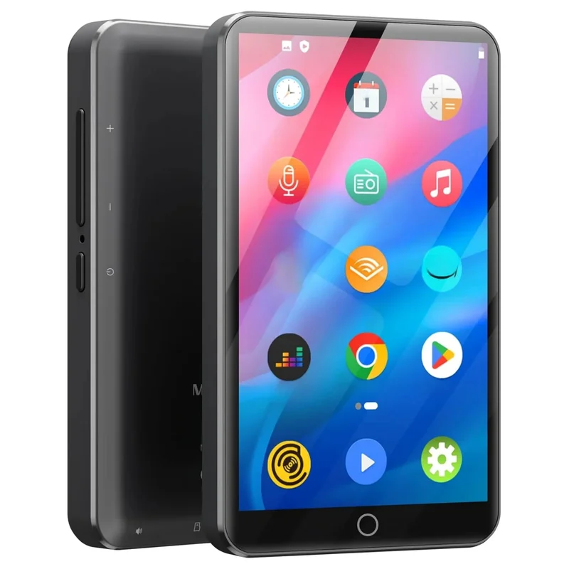 AliExpress - MECHEN MP3-Player Android 9.0 mit Bluetooth und WLAN, MP3-MP4-Player mit Spotify, Lautbarkeit, Pandora, bis zu 512 GB (grau))