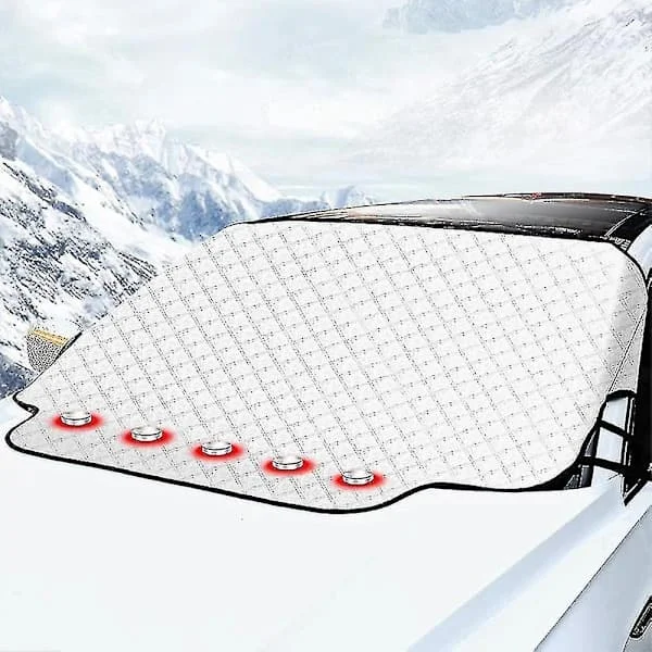 Vinter Bil Forrude Dækken Multifunktionel Auto Solskærm Forrude B