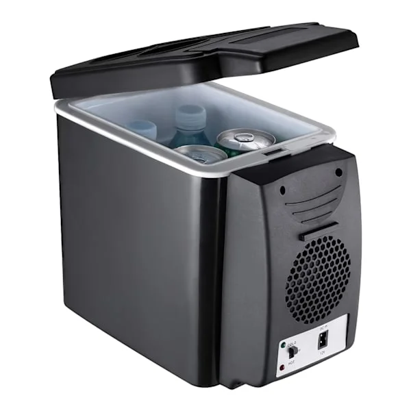 Bilkylskåp Mini Frys, Camping Elektrisk Islåda 6L Bärbar Kylskåp, Camping Kylbox Dubbel Användning Isolering Kylbox, Lätt