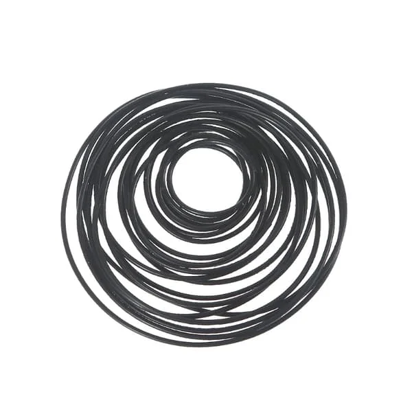20 stk 1 mm Gummi Transportbånd Transmission Bælte Silikone Strop DIY Legetøj Dele lang (25-80 mm)