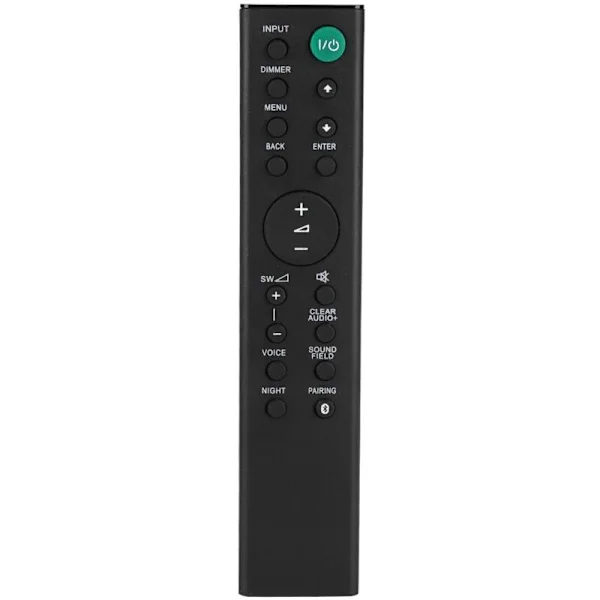 Erstatningsfjernkontroll for SONY RMT-AH101U lydplanke, hjemmekinofjernkontroll