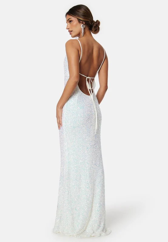 Bubbleroom Occasion - Sequin Gown - Flerfärgad - Maxiklänning