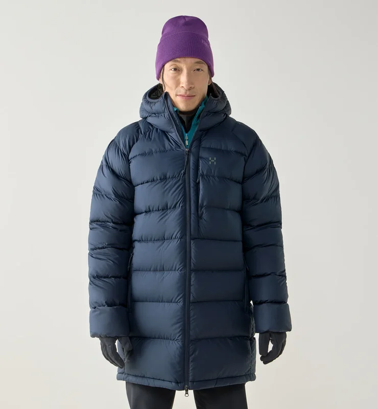 Haglöfs Rosson Down Parka Men Tarn Blue - S