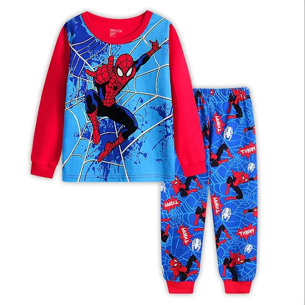 Marvel Spider-Man Pyjamas til drenge, Spider-Man korte pyjamas til drenge, SHOPBOP størrelser 3-7, Officiel Spider-Man merchandise til 6-7 år