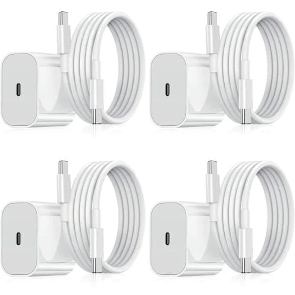 Apple MagSafe-laddare, iPhone Snabb Magnetisk Laddare 15W, Induktionsladdare Kompatibel med iPhone 14/14 Plus/14 Pro/14 Pro Max/15/16/13/12/11 2-Pack
