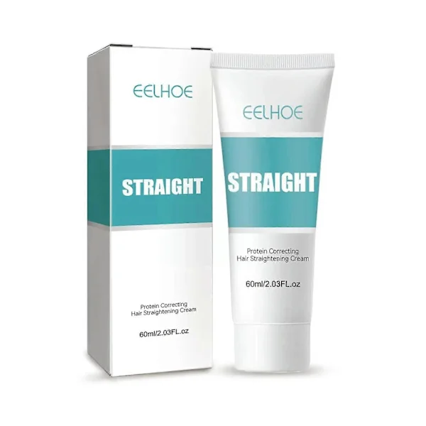 Protein Hair Cream Smoothing Treatment Keratin Hair Care Cream Anti-Frizz Smooth Silky Hair Damage Repair Cream 60ml 4Pcs
