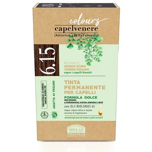 Helan Capelvenere Tinta Capelli 6,15N Biondo Scuro Cenere Mogano
