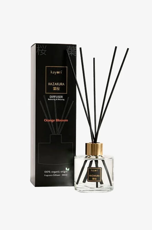 Kayori - Doftpinnar - 100ml - Hazakura - Transparent - Doftljus & doftpinnar - Från Homeroom