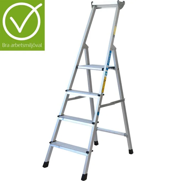 Zarges XLstep S Trappstege 4 steg, Stegar & ställningar