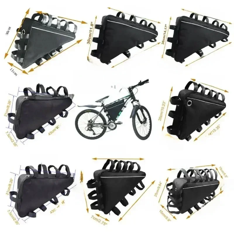 AliExpress - Größe 27 Mountainbike Triangle Tube Frame Bag Case Battery MTB Storage Protect