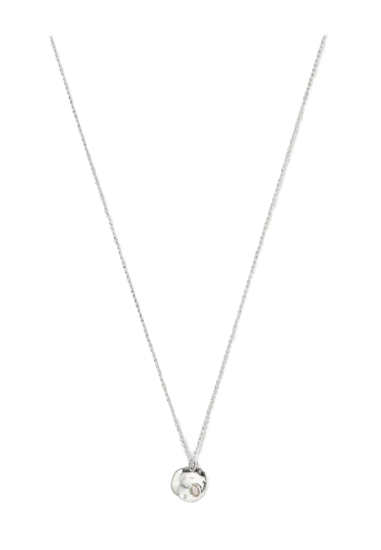 Syster P Paxton Long Necklace Halsband Dam Silver ONESIZE