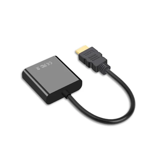 HDMI till VGA, Guldpläterad HDMI till VGA-adapter (hane till hona)